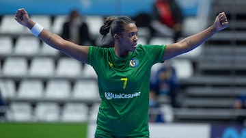 Seleção brasileira feminina de handebol bateu a Croácia no Mundial disputado na Espanha. Foto: Confederação Brasileira de Handebol