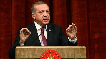 Recep Tayyip Erdogan, presidente da Turquia. Foto: AP Photo/Kayhan Ozer Presidential Press Service