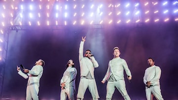 O grupo Backstreet Boys. Foto: Amy Harris/AP
