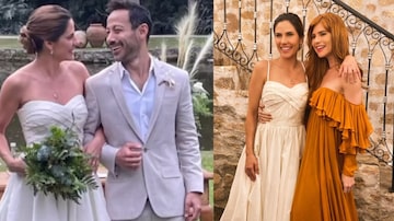 Casamento de Rafaela Mandelli reuniu celebridades neste sábado, 19 de agosto. Foto: Reprodução/Instagram/@rafaelamandelli