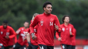Vitinho, atacante do Flamengo. Foto: Gilvan De Souza / Flamengo