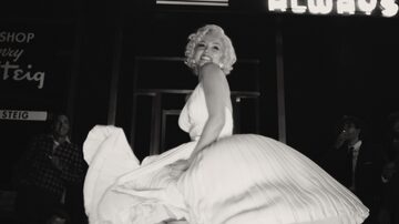 Cena do filme Blonde, inspirado na história de Marilyn Monroe. Foto: 2022 © Netflix