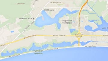 
 Mapa da Barra daTijuca. Foto: Estadão