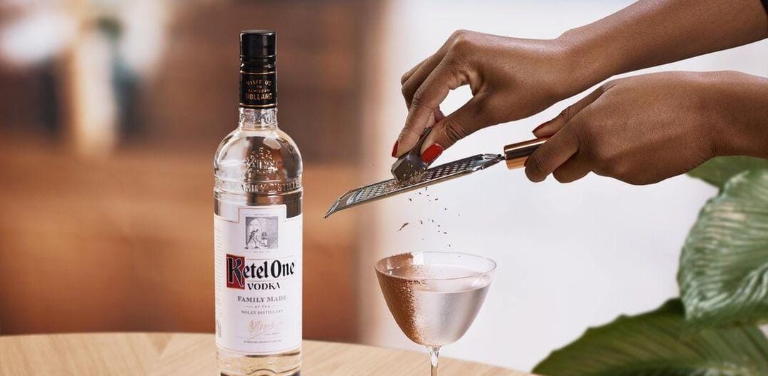 Vodka Ketel One com chocolate. Foto: Via Instagram/@worldclass