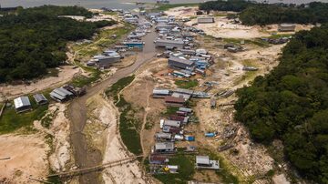 MANAUS AMAZOONAS  SECA AMAZONAS METROPOLE RETROSPECTIVA_2023 - Seca no Amazonas. - FOTO  Rafa Neddermeyer/Agencia Brasil
