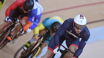 Ciclista se tornou o maior medalhista da história da Grã-Bretanha. Foto: AFP Photo/ Greg Baker