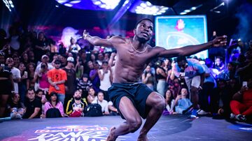 André DB quer se desenvolver como atleta no meio da dança. Foto: Marcelo Maragni / Red Bull Content Pool