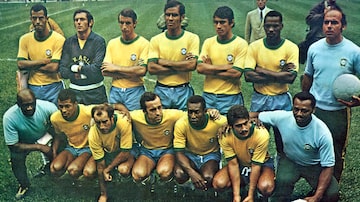 Em 1970, até o banco de reservas do Brasil era uma seleção de craques. Foto: Divulgação/Arquivo/Estadão