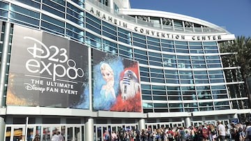 A D23 Expo 2019 ocorre noAnaheim Convention Center, na Califórnia. Foto: Richard Shotwell/Invision/AP