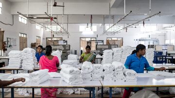 Índustria têxtil da Índia é a segunda maior empregadora do país, atrás apenas da agricultura. Foto: Rebecca Conway/The New York Times