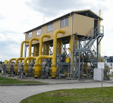 Estação de Gás Gaz-Systemem Rembelszczyzna, na Polônia; UE depende de gás russo