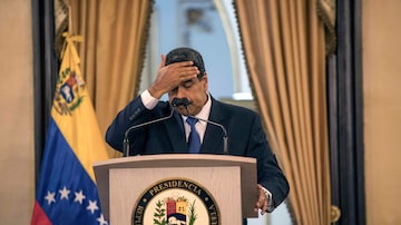 O presidente da Venezuela, Nicolás Maduro, é pressionado por países vizinhos e pelo restante dacomunidade internacional para convocar novas eleições ou renunciar ao cargo. Foto: AP Photo/Rodrigo Abd
