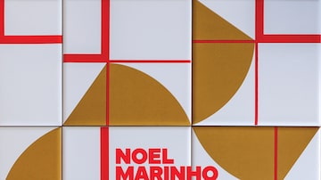 Noel Marinho, o uso imaginoso dos azulejos. Foto: Editora Olhares