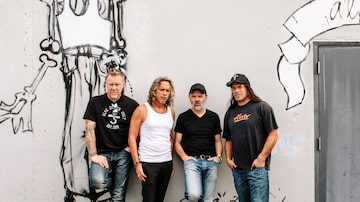 Banda Metallica em sua formação atual. Foto: Brian Flaherty/The New York Times