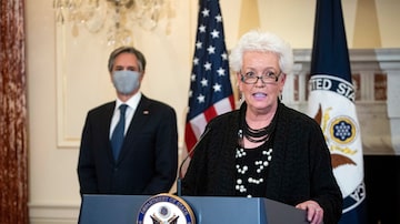 Gayle Smith foi nomeada coordenadora da Resposta Global Covid e Segurança da Saúde no Departamento de Estado. Foto: Al Drago/Pool via AP