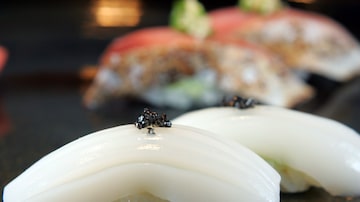 Sushi do chef Jun Sakamoto. Foto: Clayton de Souza/Estadão