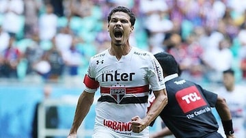 Hernanes marcou o único gol do São Paulo na derrota para o Bahia. Foto: Rubens Chiri/saopaulofc.net