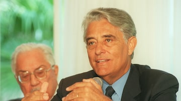 Joaquim Roriz no ano de 2000, enquanto era governador do Distrito Federal. Foto: Wilson Pedrosa/Agência Estado