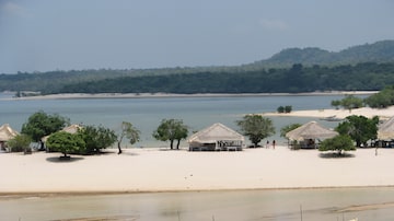 Jornal inglês The Guardian elegeu a praia no Tapajós a mais bonita de água doce do planeta. Foto: CAMILA ANAUATE/ESTADÃO