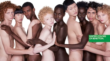A imagem da nova campanha da Benetton, um manifesto por mais tolerância e igualdade racial. Foto: Oliviero Toscani/ Divulgação Benetton