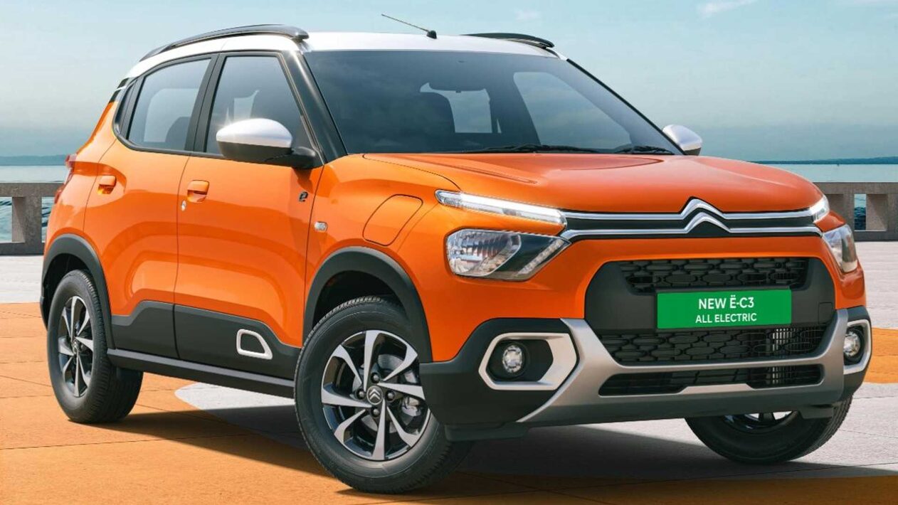 Citroën ëC3 tem velocidade máxima de 107 km/h Citroën ëC3 tem velocidade máxima de 107 km/h