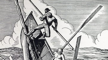 Ilustração de 'Moby Dick': a baleia como alegoria demoníaca. Foto: Ilustração de 'Moby Dick' por Rockwell Kent