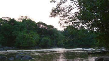 Rio Machadinho d'Oeste, em Rondônia: a região é umas das que mais sofre com o desmatamento irregular e a ocupação ilegal de terras. Foto: Graziella Gallinari/Embrapa