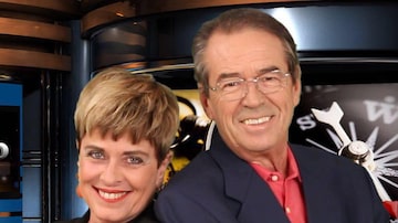 Leila e Eliakim foram o primeiro casal de apresentadores da TV brasileira. Foto: Reprodução/ Facebook
