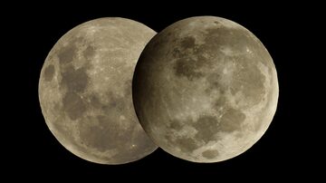 Eclipse preambular. Foto: Divulgação/Observatório Espacial Heller&Jung