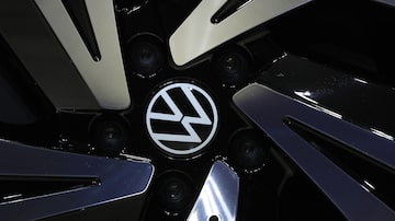 The wheel hub of a Volkswagen ID.5 electric vehicle. MUST CREDIT: Bloomberg photo by Krisztian Bocsi.