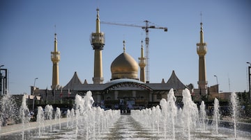 Vista do mausoléu do aiatolá Ruhollah Khomeini, em Teerã. Foto: TIMA via REUTERS