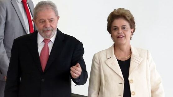 
 Lula e Dilma em cerminônia no Palácio do Planalto . FOTO: ANDRE DUSEK/ESTADÃO