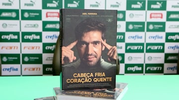 Livro de Abel Ferreira é documento raro na literatura esportivo brasileira. Foto: Fabio Menotti/Palmeiras