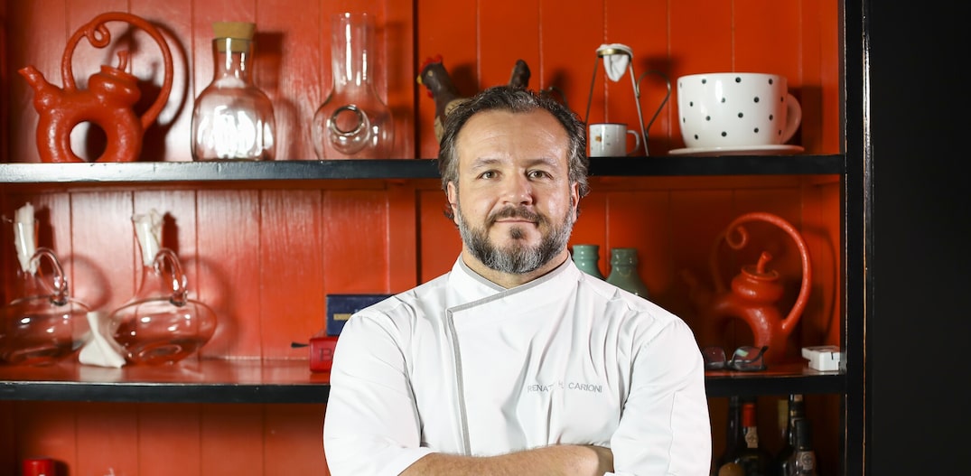 O chef Renato Carioni do restaurante Così. Foto: Tadeu Brunelli 