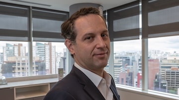 O presidente da Bain & Company, Alfredo Pinto, na sede da empresa, em Sao Paulo. Foto: Taba Benedicto/Estadão