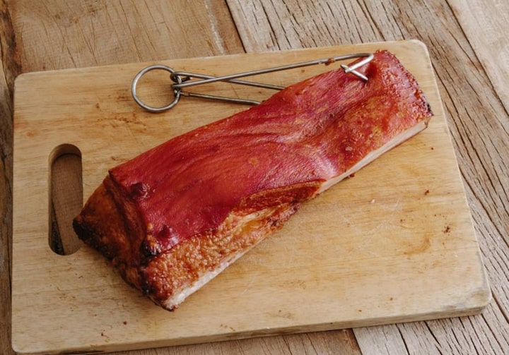 Receita de bacon curado na cachaça Rene Aduan