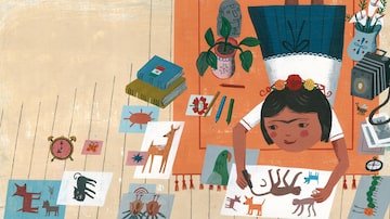 Ilustração do livro Frida Kahlo e Seus Animalitos. Foto: John Parra/FTD