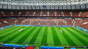Luzhnik.O estádio em Moscou é palco da final da Copa do Mundo. Foto: Felipe Trueba/EPA/EFE