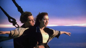 Cena do filme 'Titanic' (1997), do diretor James Cameron, com Leonardo DiCaprio e Kate Winslet. Foto: Fox Film