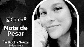 Conselho Regional de Enfermagem do Espírito Santo divulgou nota lamentando a morte de Iris Rocha de Souza. Foto: Reprodução/Facebook/Coren-ES