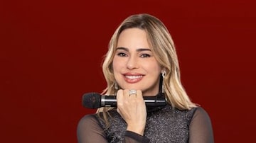 Rachel Sheherazade apresenta 'A Grande Conquista'. Foto: Divulgação/TV Record