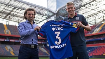 Inter oficializa venda de Bruno Fuchs para o CSKA Moscou. Foto: Divulgação/CSKA