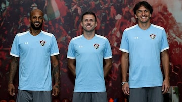 Bruno Silva, Ezequiel e Matheus Ferraz foram confirmados pelo Fluminense. Foto: Lucas Merçon/Fluminense