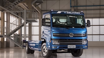 VW já recebeu pedidos de 1,6 mil caminhões elétricos para entrega em 2023. Foto: Malagrine