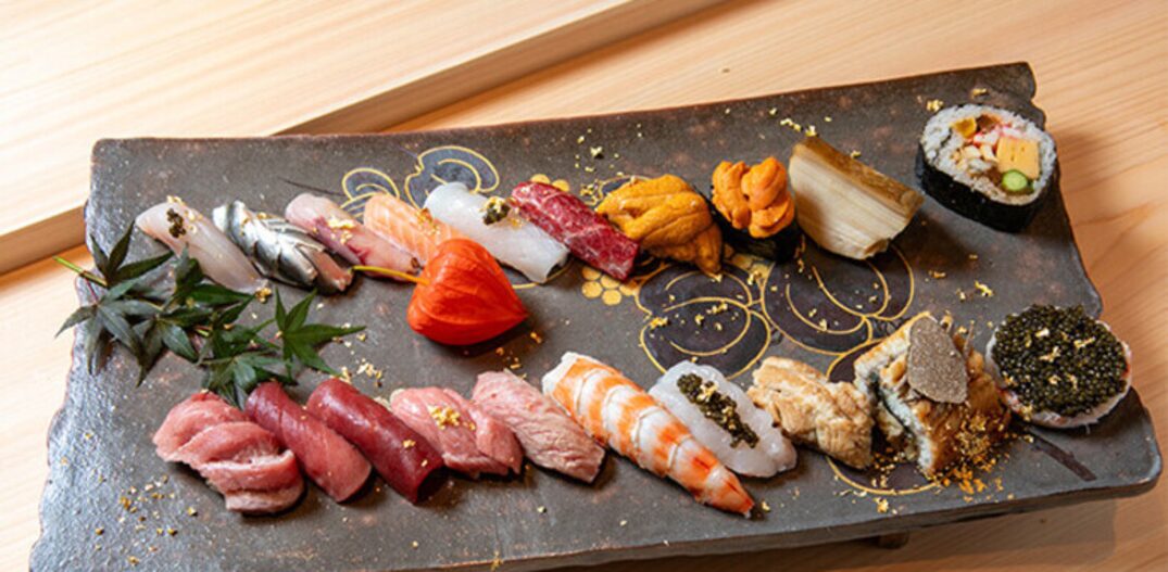 Tábua de sushi. Foto: Divulgação Guinness World Records
