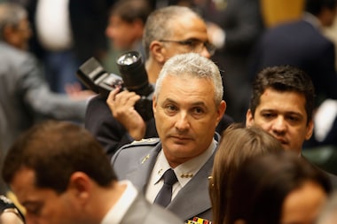 O deputado Coronel Telhada (PP), então na na Assembleia Legislativa de São Paulo (Alesp)