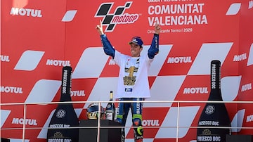 Mir é sétimo em Valência e conquista título inédito da MotoGP; Morbidelli vence. Foto: Lluis Gene/AFP