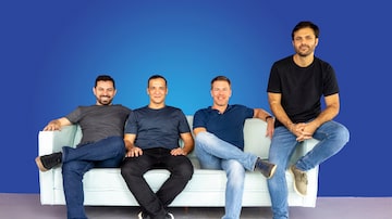 Guto, Perenha, Benjamin e Gonzalo são os fundadores da Kamino. Foto: Andre Porto