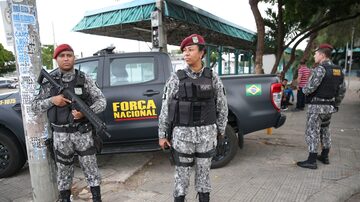 Força Nacional foi acionada em janeiro para o Estado. Foto: José Cruz/Agência Brasil