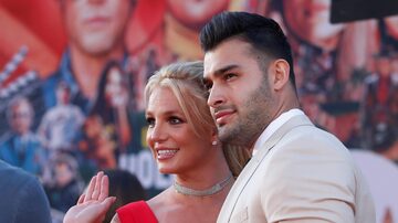 Britney Spears e Sam Asghar, em 2019; casal anunciou a separação depois de seis anos. Foto: Mario Anzuoni/Reuters